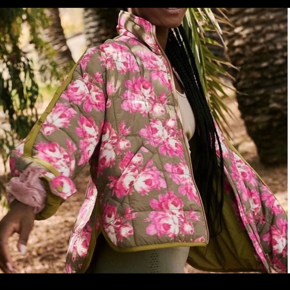 COPY - Free people printed Pippa packable puffer jacket